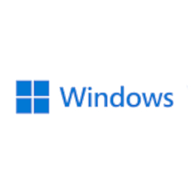 Microsoft Windows Logo and Text