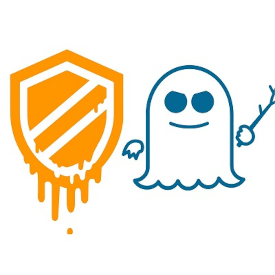 Image combining the logos for the Meltdown and Spectre CPU vulnerabilities.